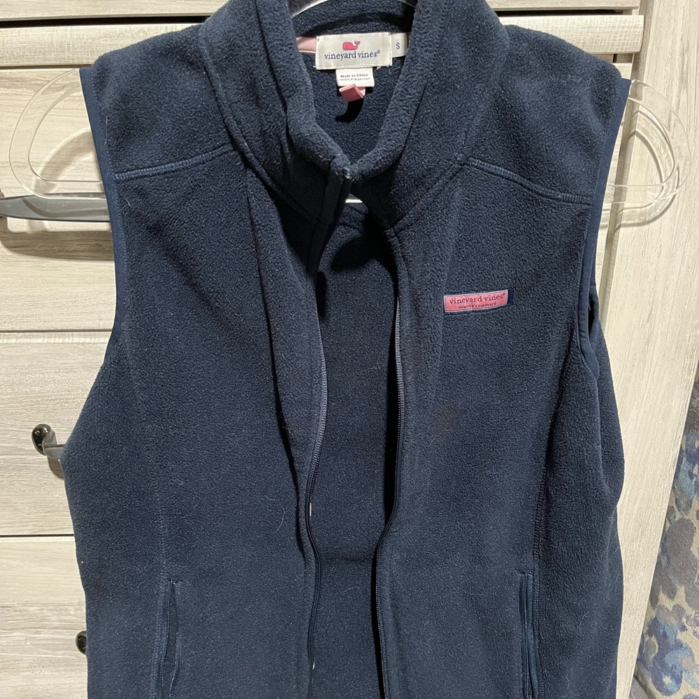Navy Vineyard Vines Vest